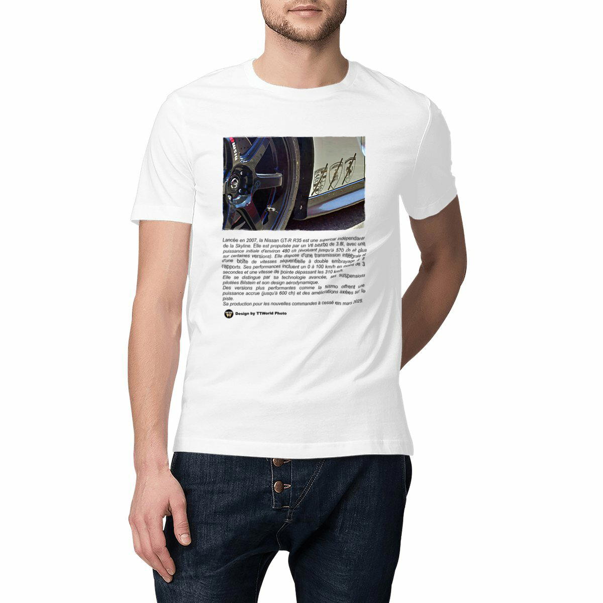 T-shirt Unisexe Classique - Nissan GTR