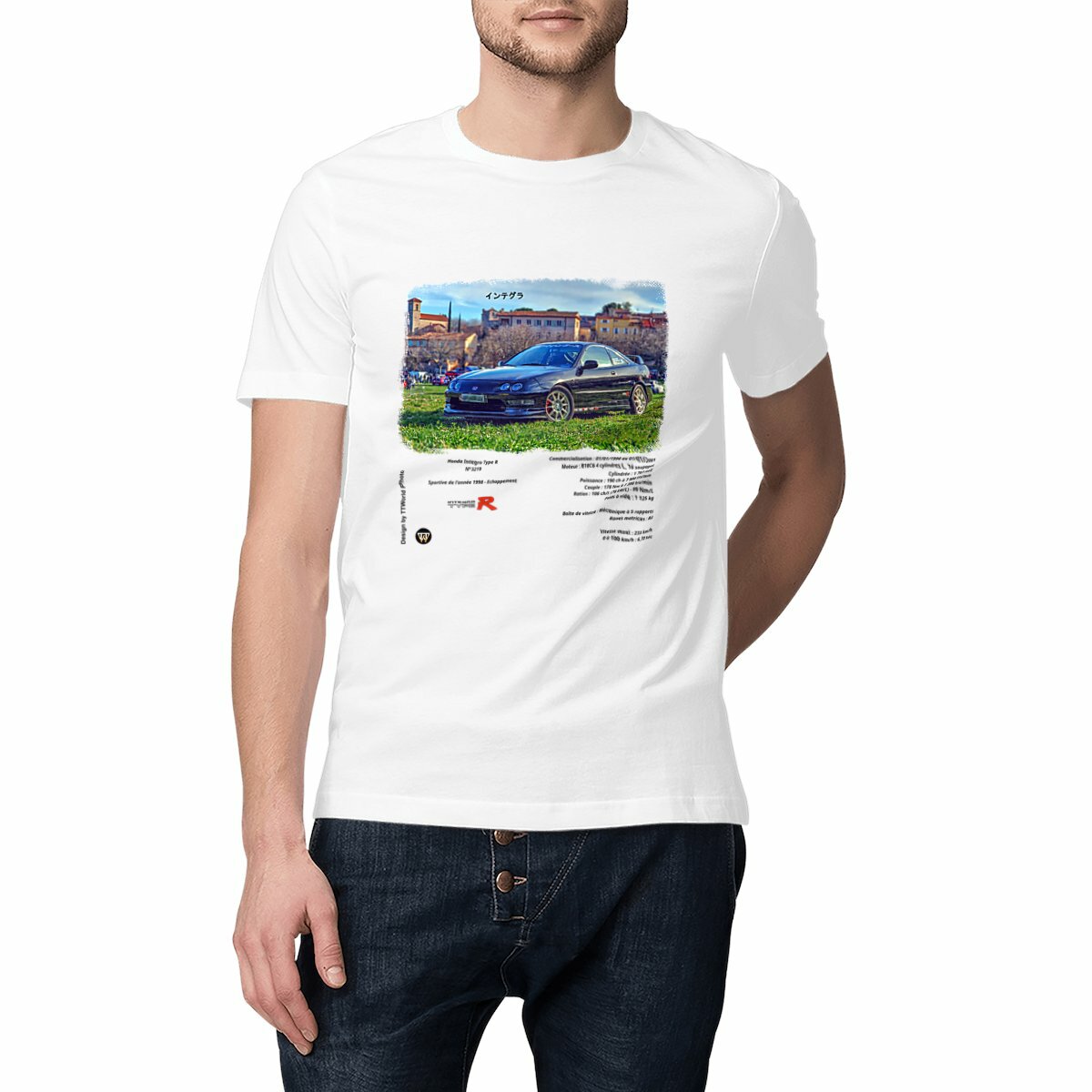 T-shirt Unisexe Classique - Honda Integra Type R