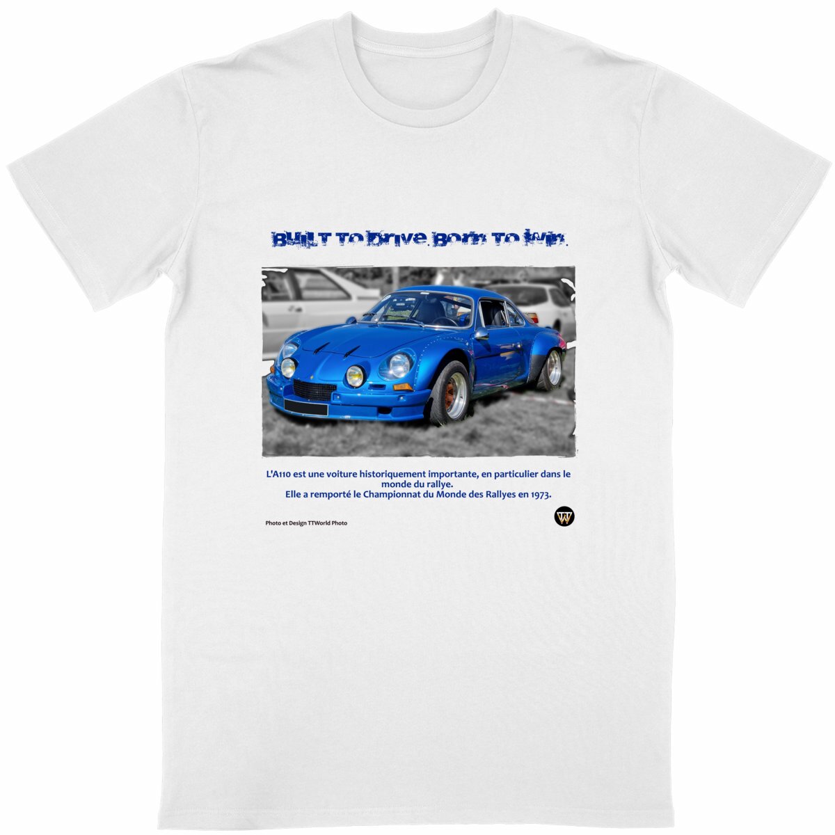 T-shirt Unisexe Classique - Alpine A110 - Image