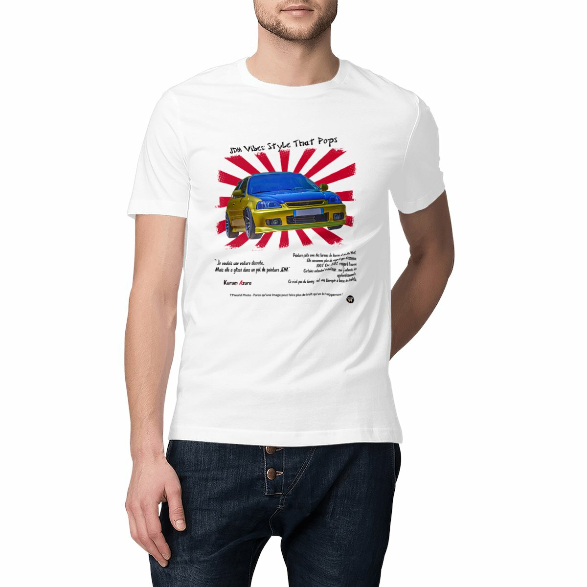 T-shirt Unisexe Classique Honda Civic EK4