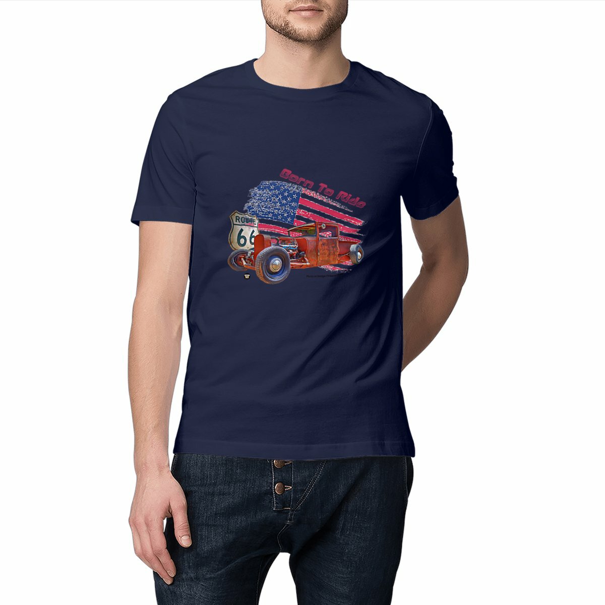 T-shirt Unisexe Classique - Hot Rod Ford V8 1932