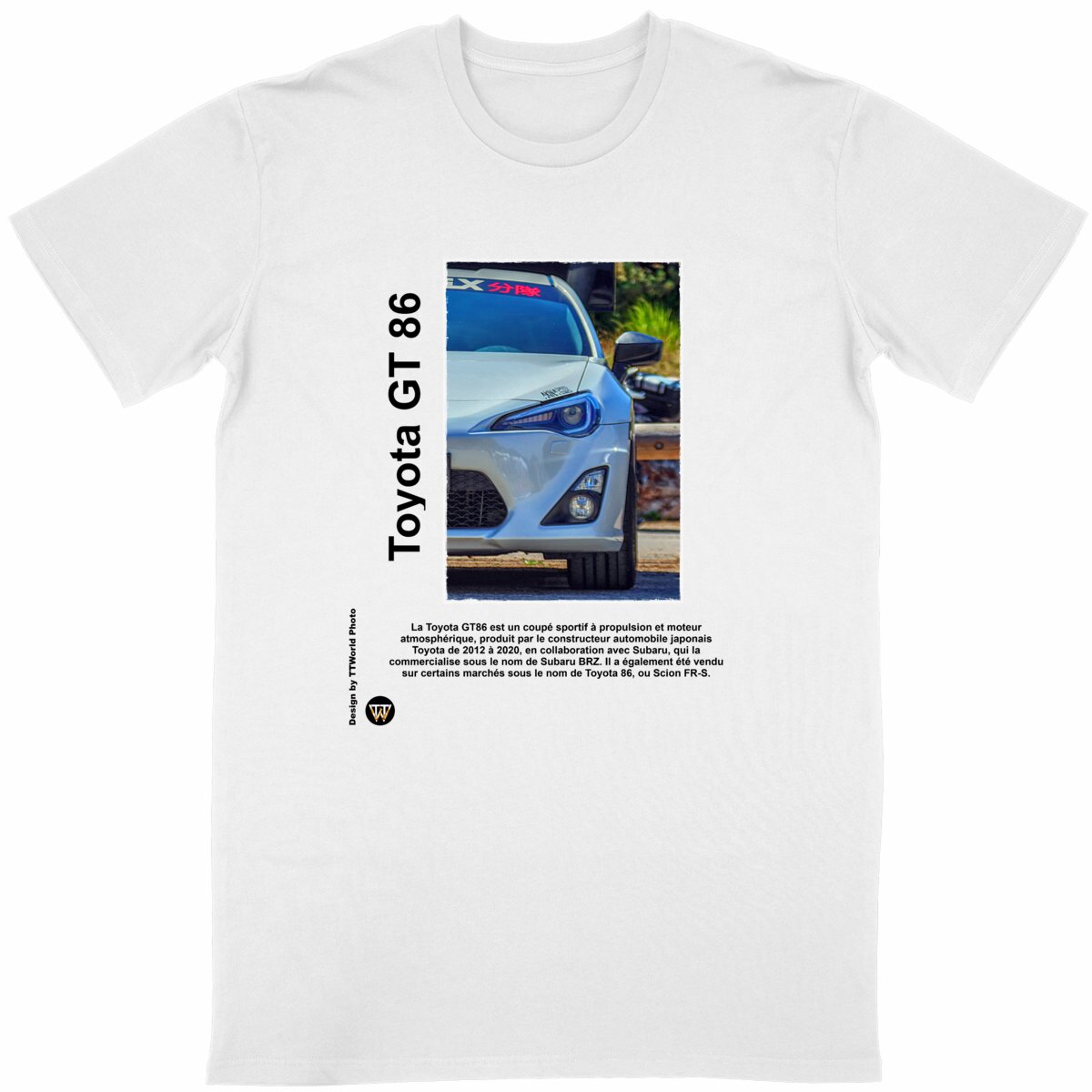 T-shirt Unisexe Classique - Toyota GT86 - Image