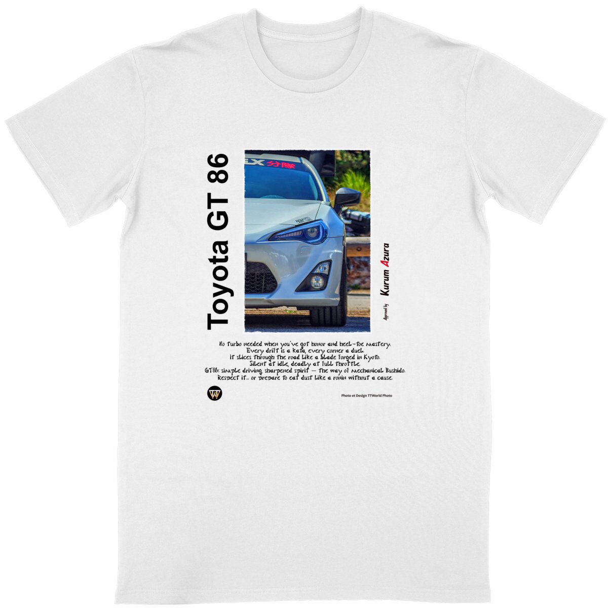 T-shirt Unisexe Classique - Bushido Drift, GT86 Legacy - Image