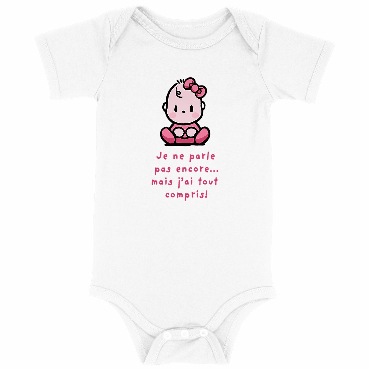 Image back Body bébé - Bébé a tout compris