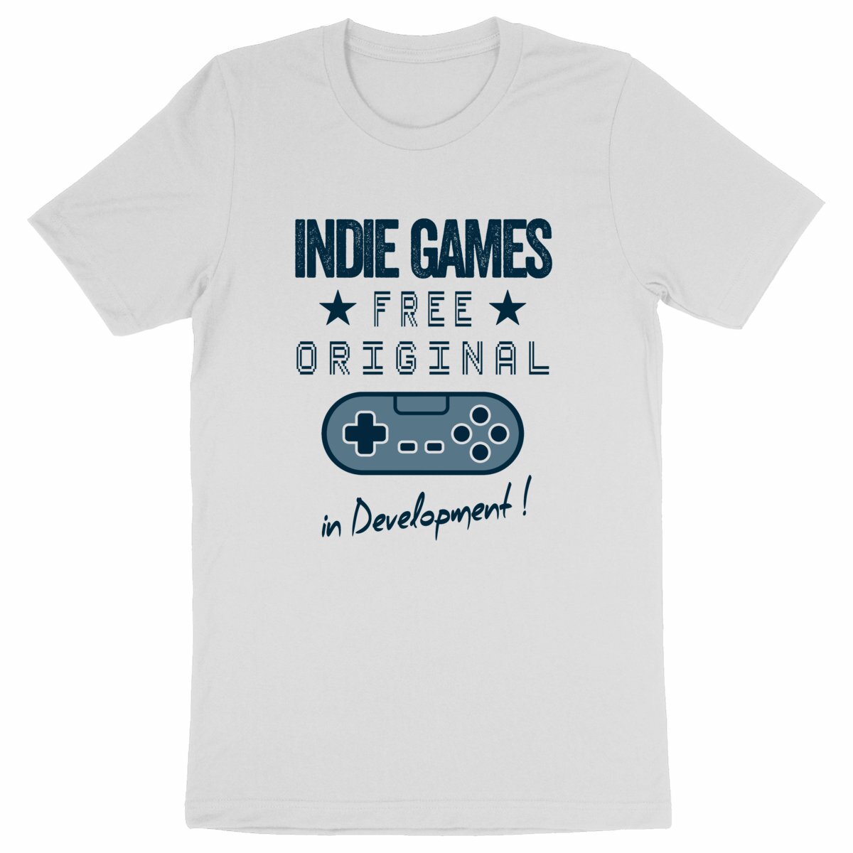 Image back T-shirt Unisexe épais "INDIE GAMES"