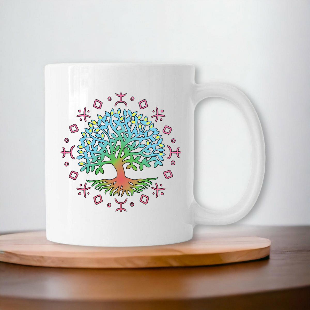 Image front Arbre de vie - Mug céramique - Premium