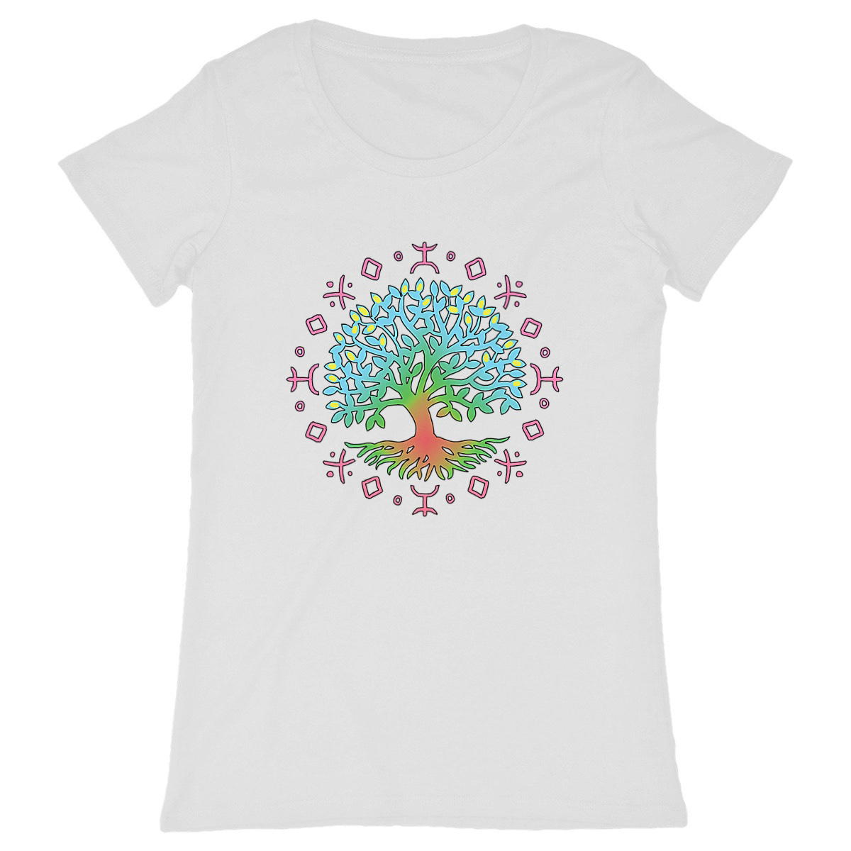 Image back Arbre de vie - T-shirt Femme - Change