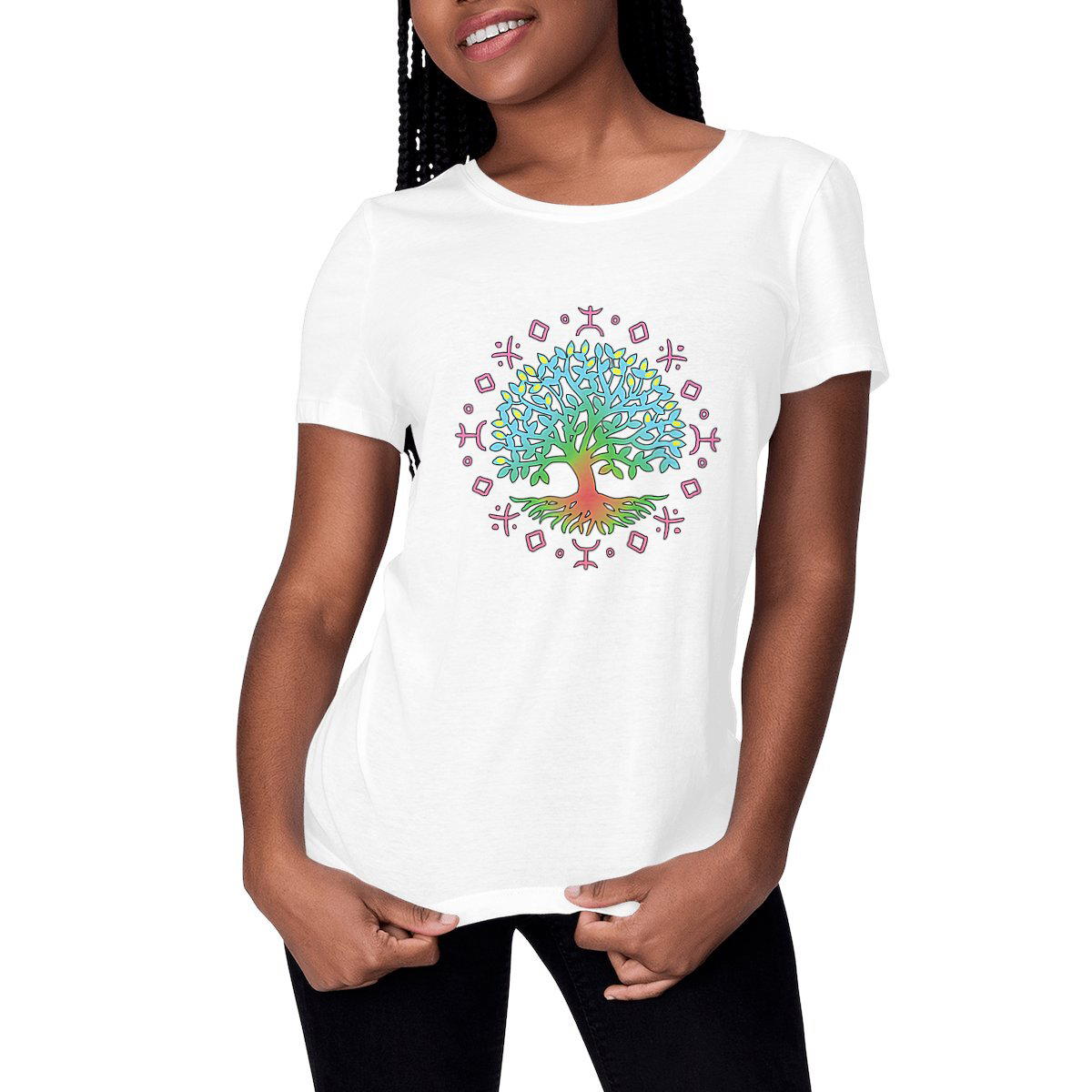 Image front Arbre de vie - T-shirt Femme - Change