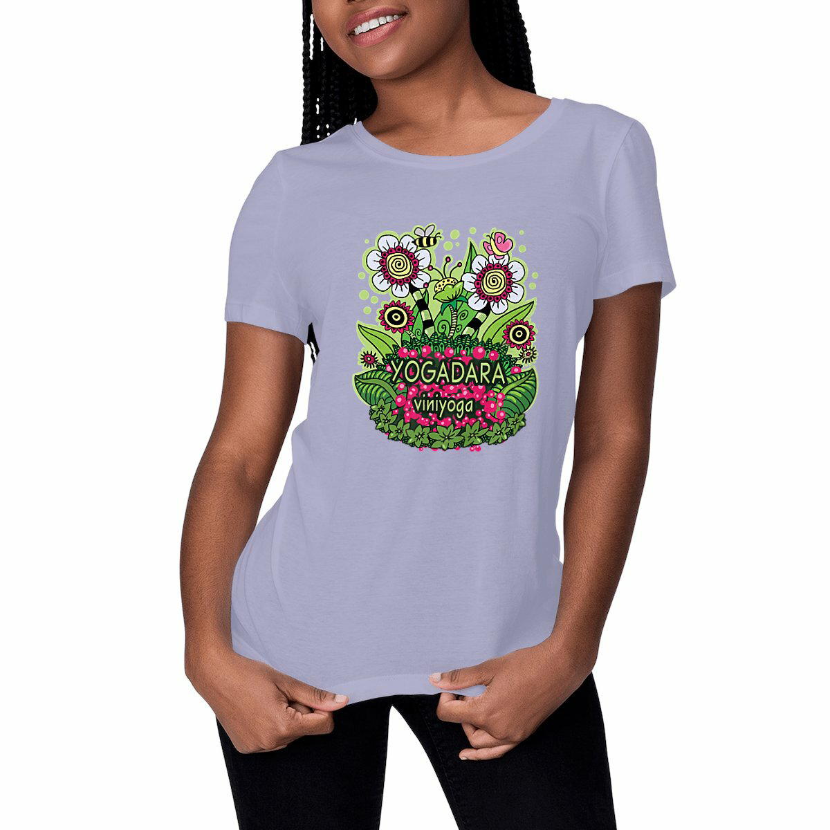 Image front Yogadara T-shirt Femme - Premium +