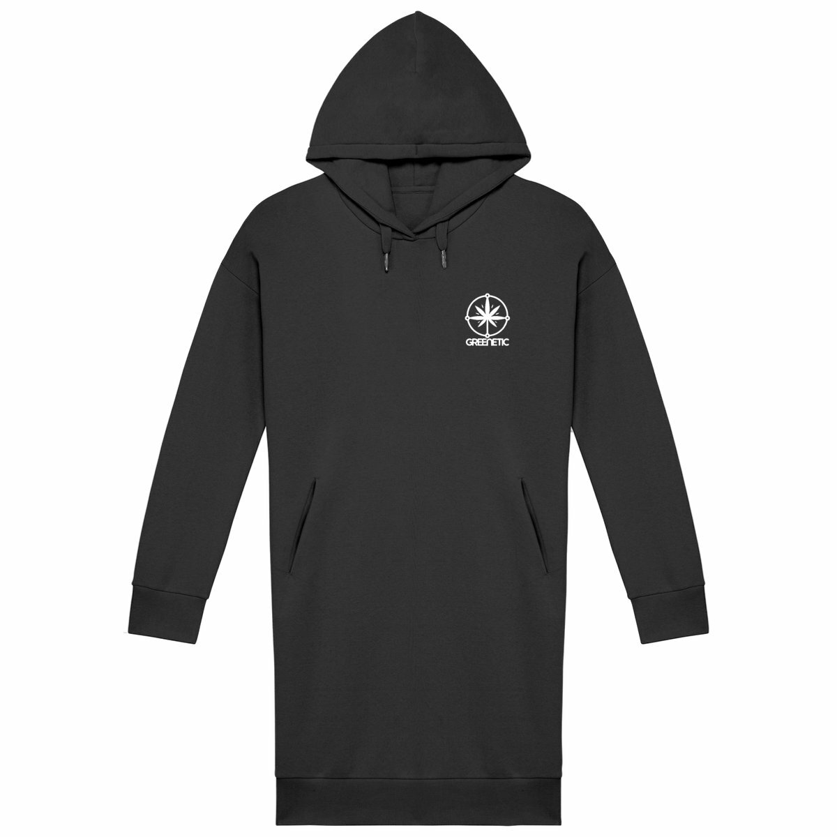Image back GreenEtic hoodie dress