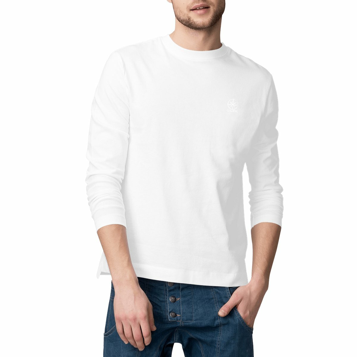 Image front GreenEtic classic long-sleeve T-shirt