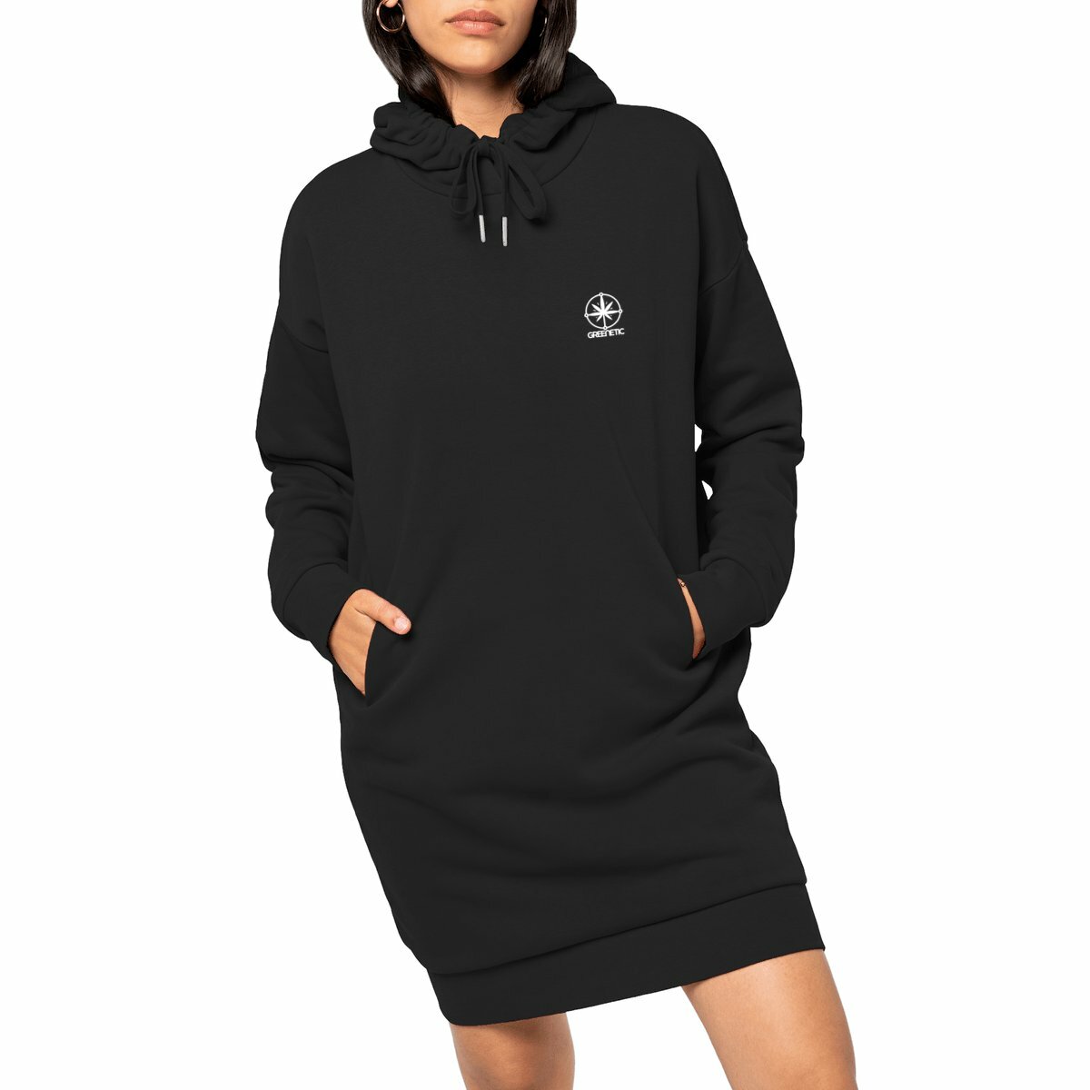 Image front GreenEtic hoodie dress