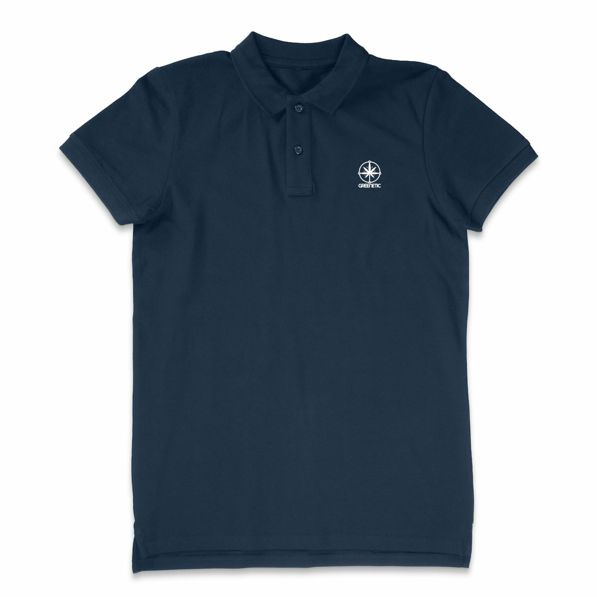 Image back GreenEtic lightweight polo shirt