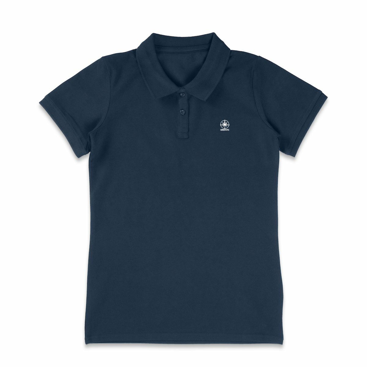 Image back GreenEtic lightweight polo shirt