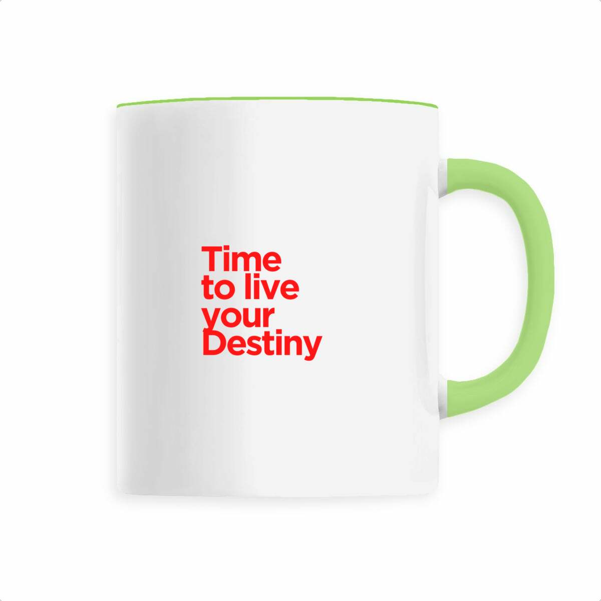 Ceramic Mug - Live Your Destiny Message  - Image