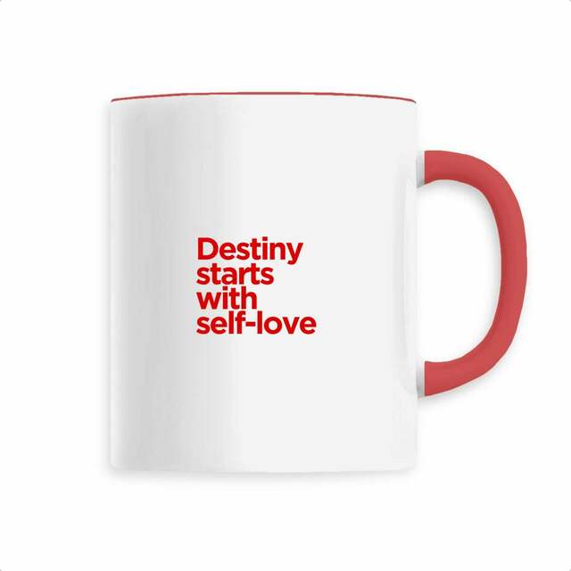Ceramic Mug - Destiny Starts with Love  - Image