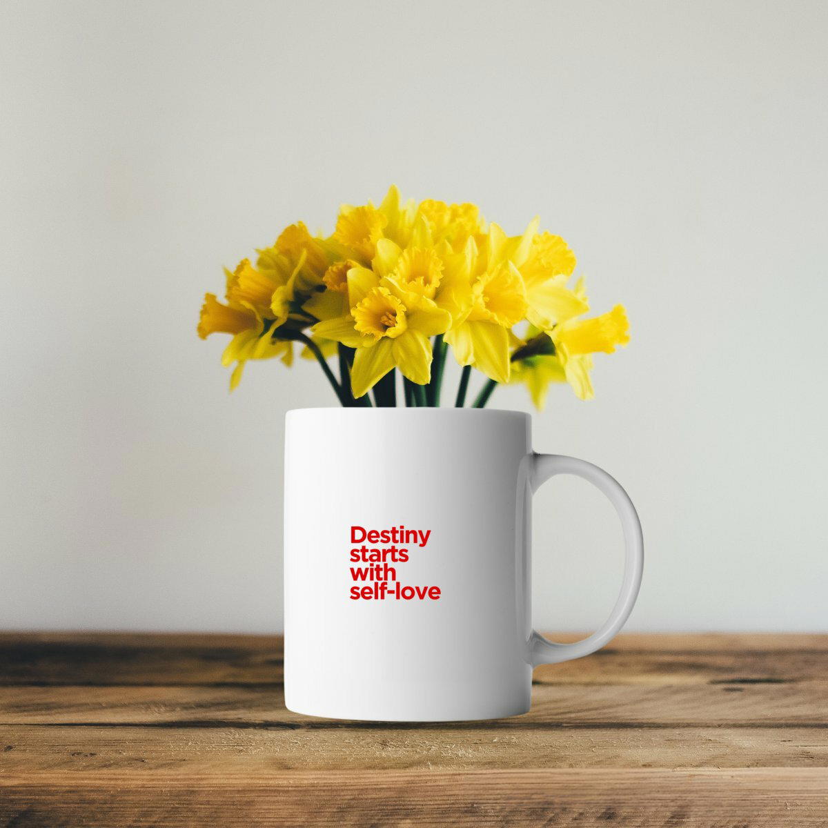 Ceramic Mug - Destiny Starts with Love 