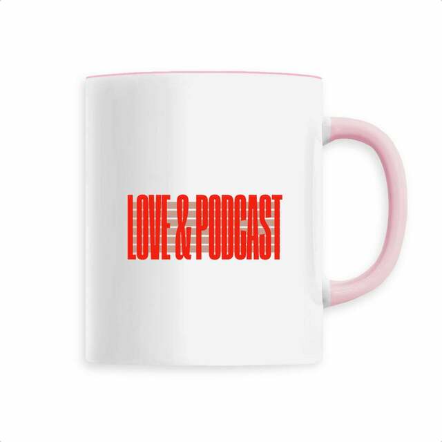 Love & Podcast ceramic mug - Image