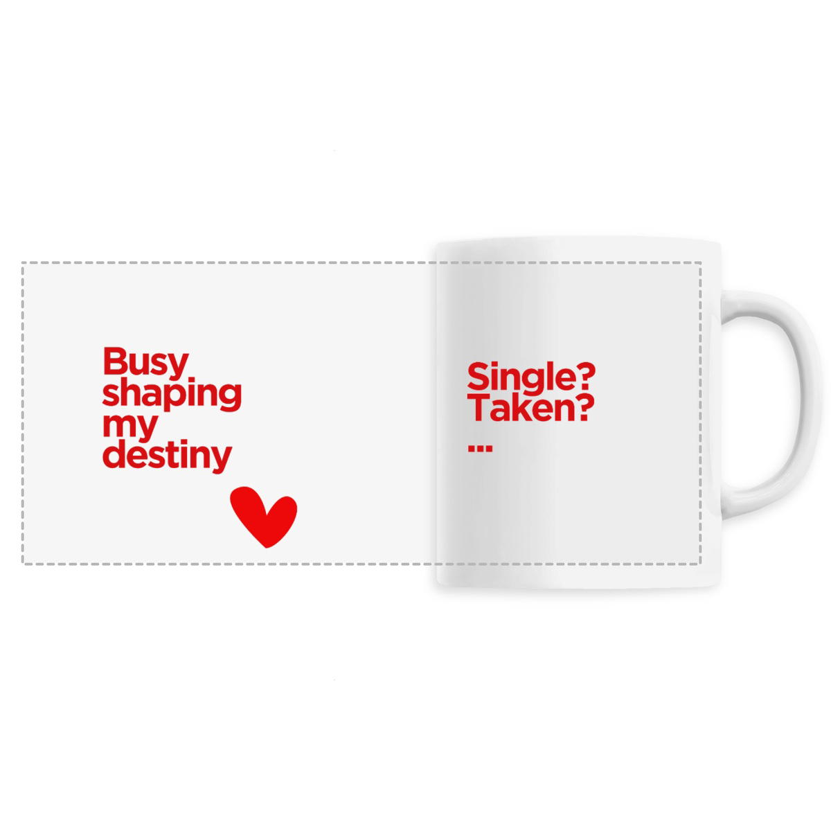 Ceramic Mug – Relationship Status Mug | Love Collection Beyond Valentine 
