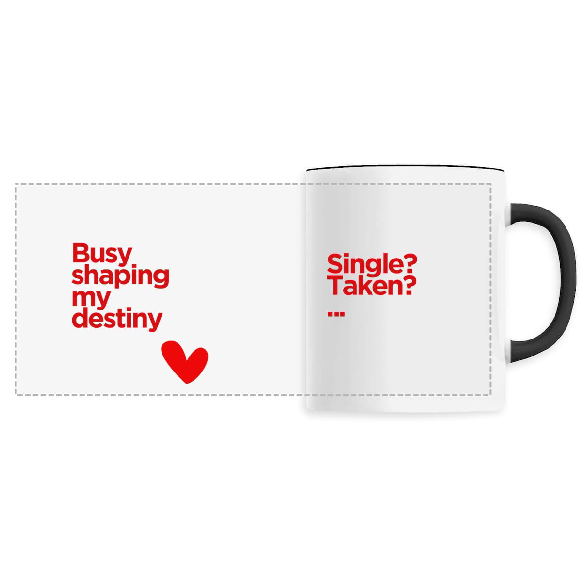 Ceramic Mug – Relationship Status Mug | Love Collection Beyond Valentine  - Image