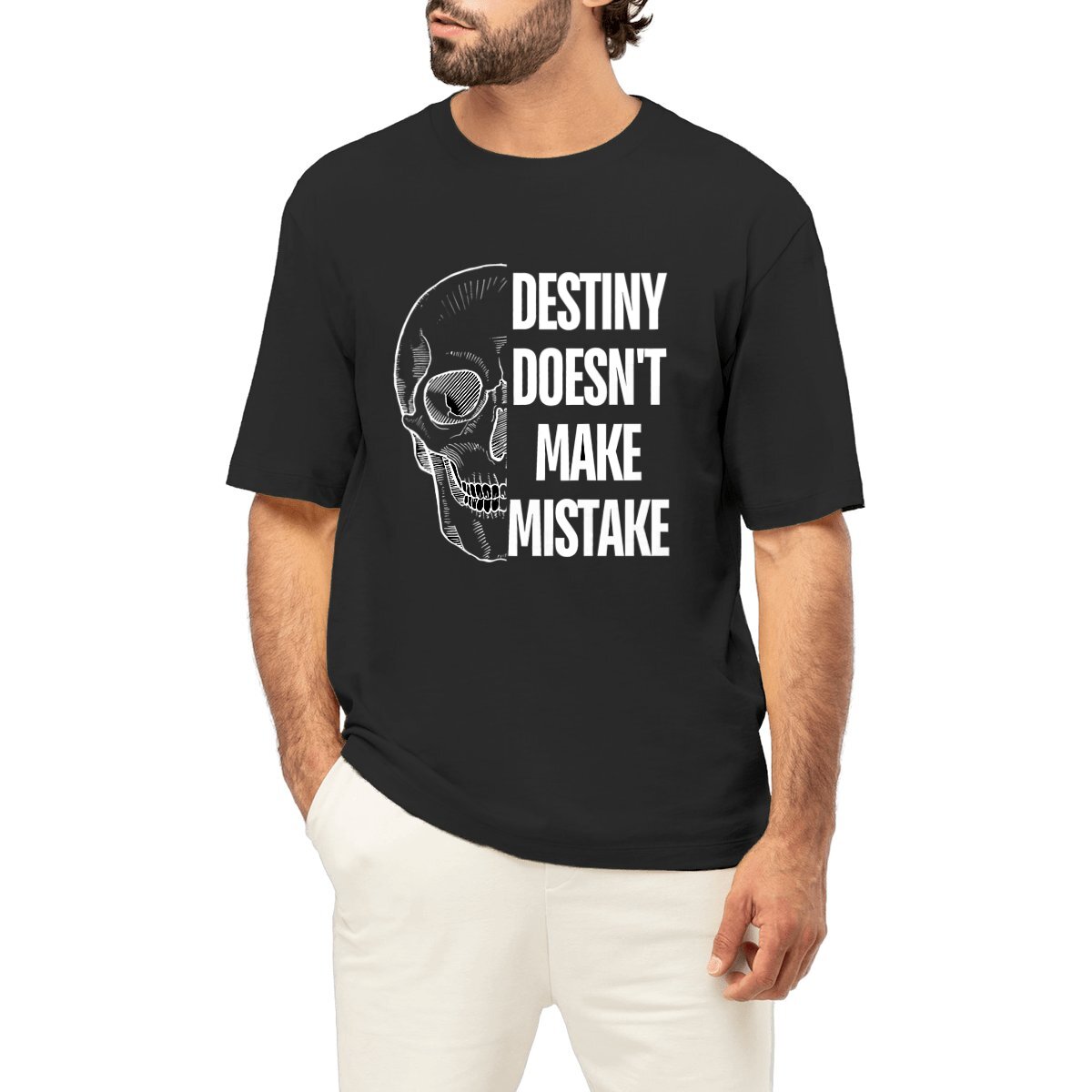 Image front Destiny Skull Oversized Fit