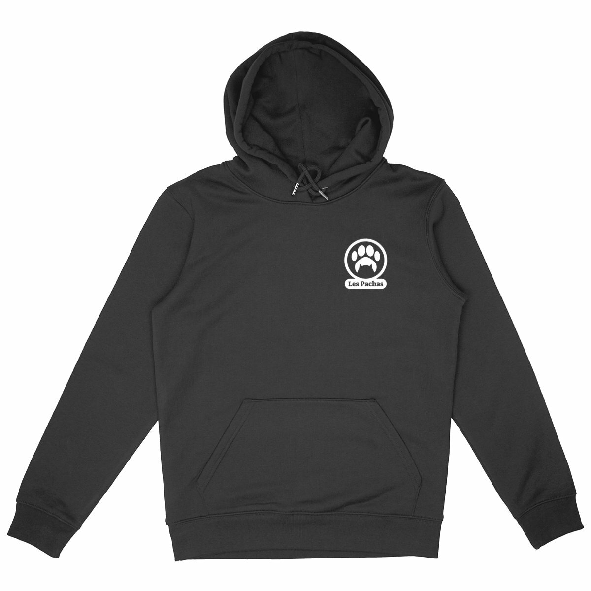 Hoodie épais unisexe (logo blanc) - Image