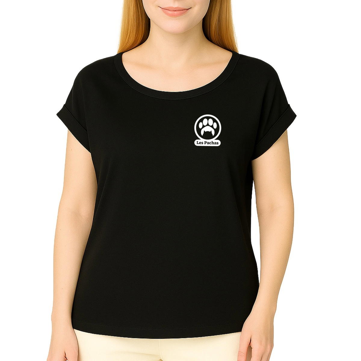 T-shirt Femme - Classique (logo blanc)