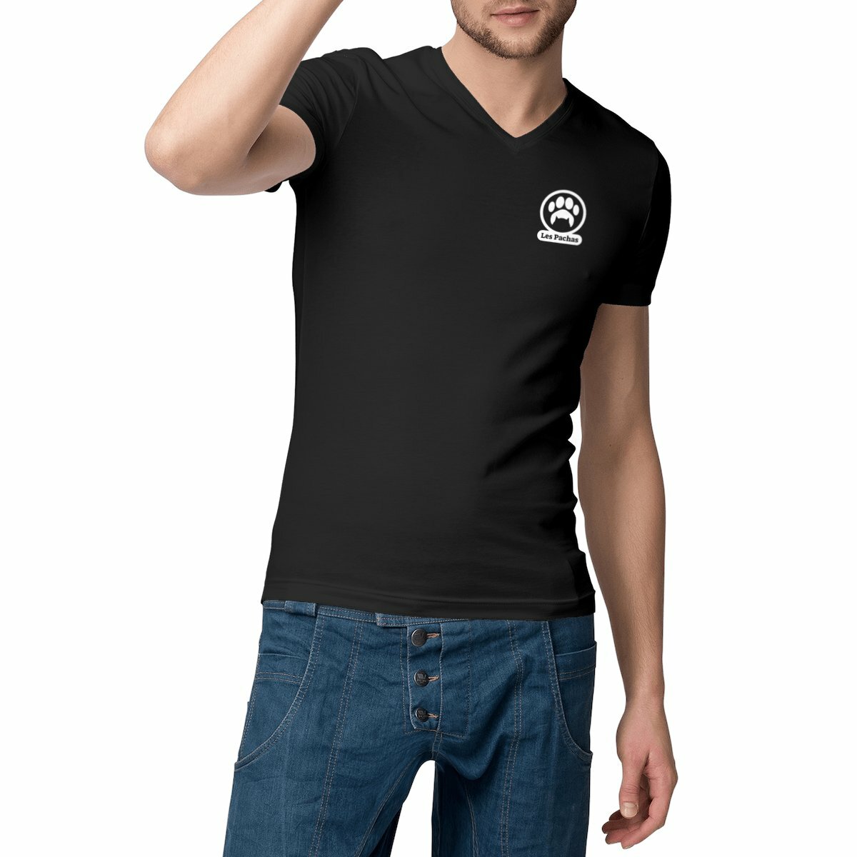 T-shirt Homme - Classique (logo blanc)