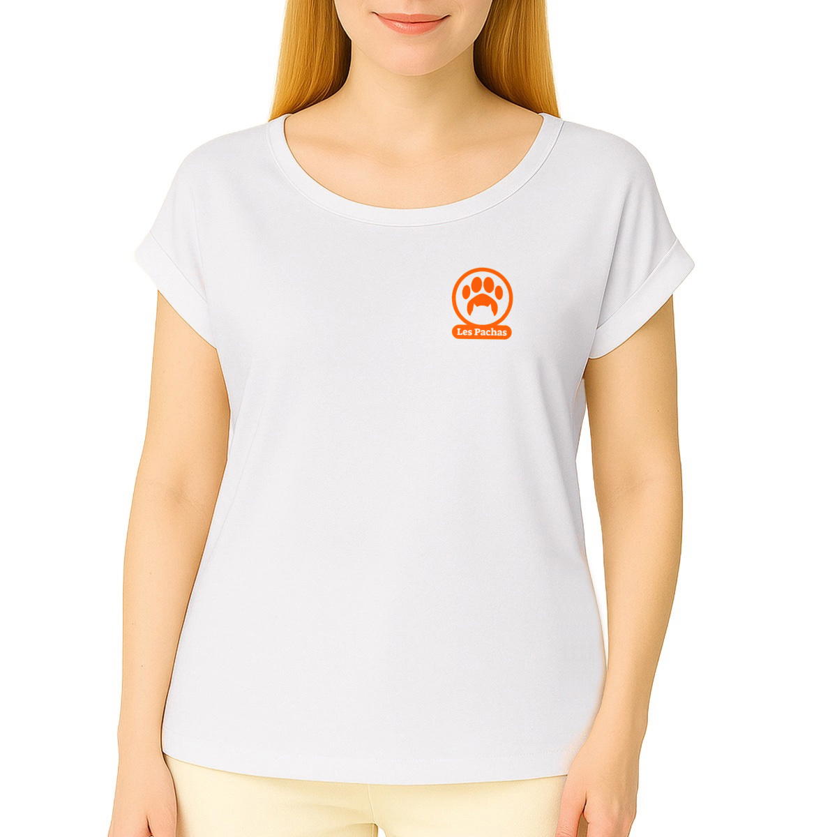 T-shirt Femme - Classique (logo orange)