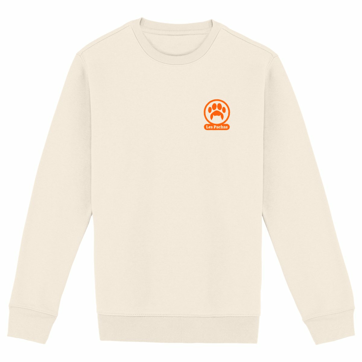 Sweatshirt épais unisexe - Édition "Week-end Tattoos" (logo orange) - Image