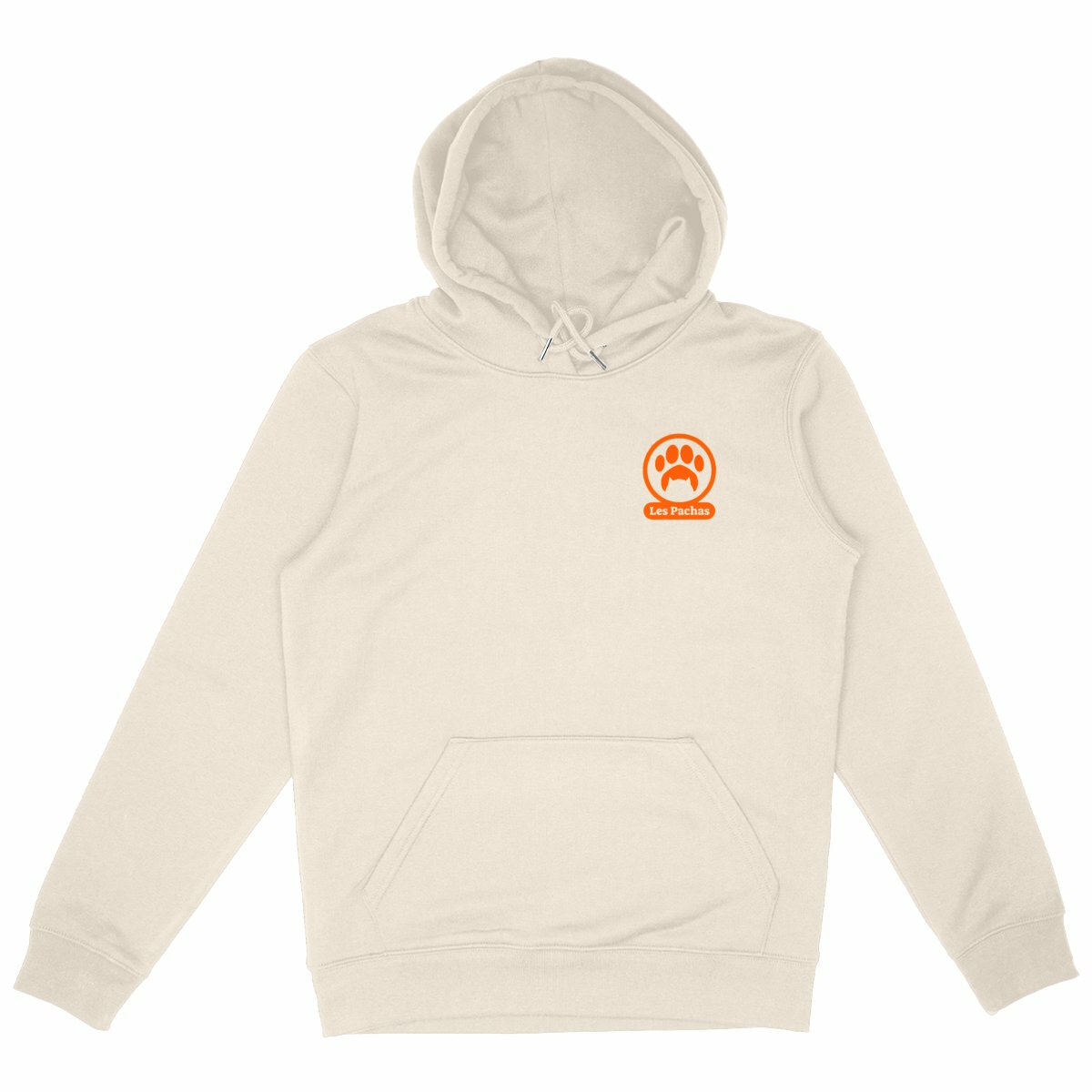 Hoodie épais unisexe (logo orange) - Image