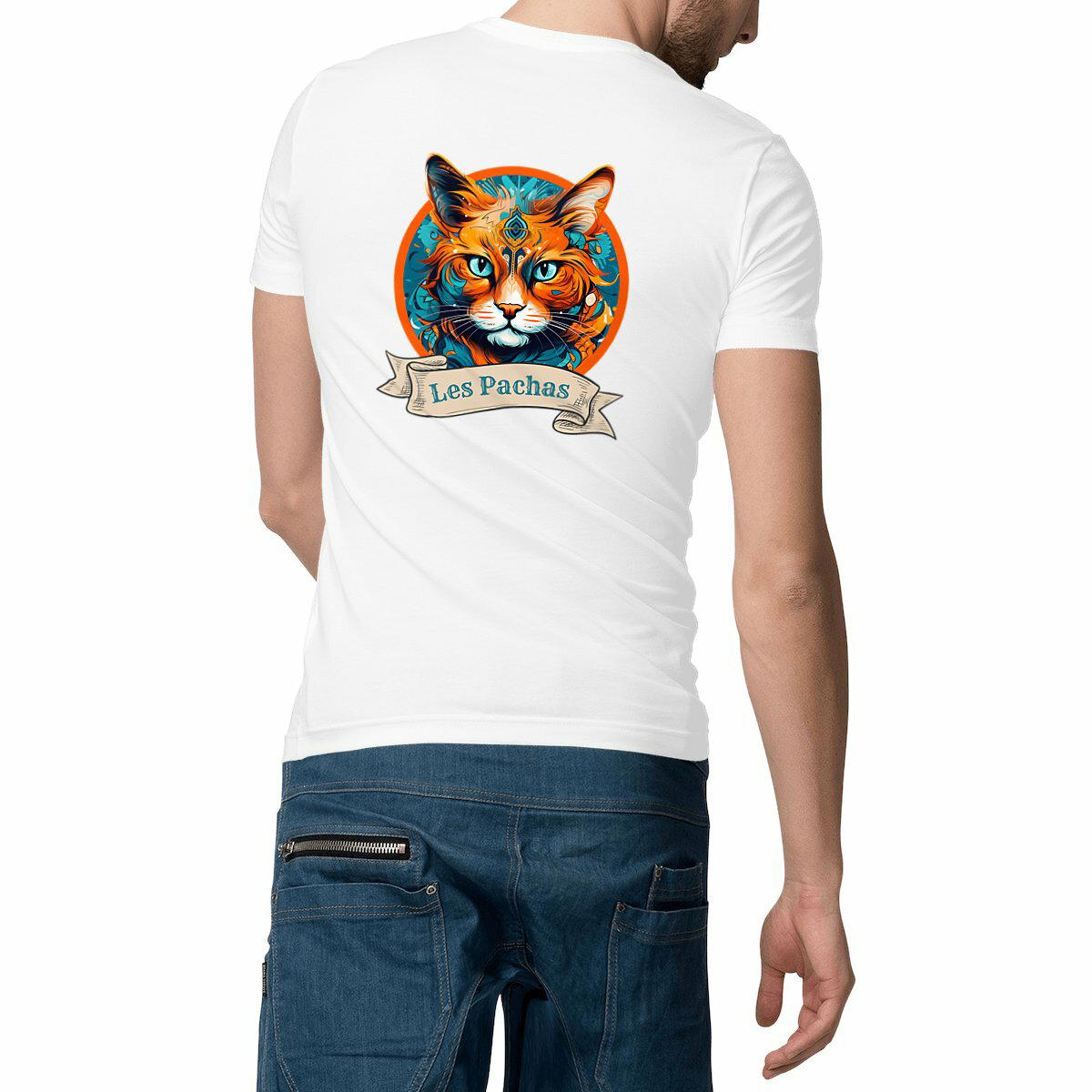 T-shirt Homme - Édition "Week-end Tattoos" (logo orange)