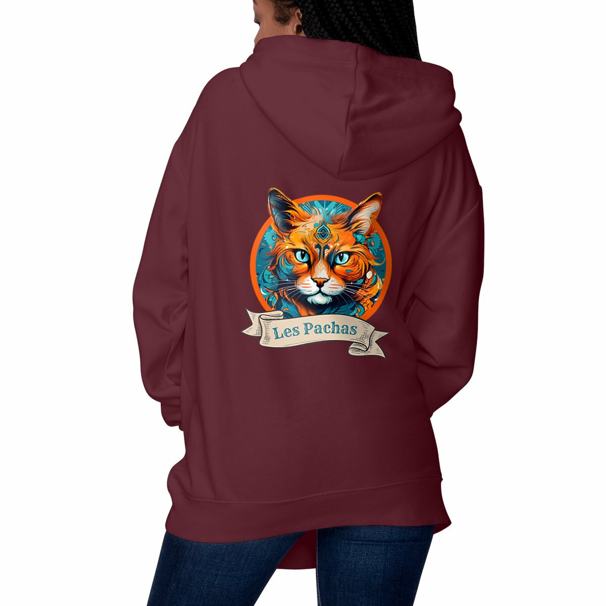 Hoodie épais unisexe - Édition "Week-end Tattoos" (logo blanc)