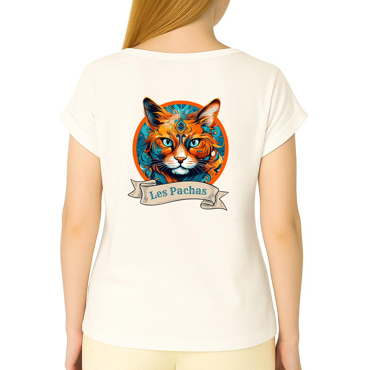 T-shirt Femme - Édition "Week-end Tattoos" (logo orange)