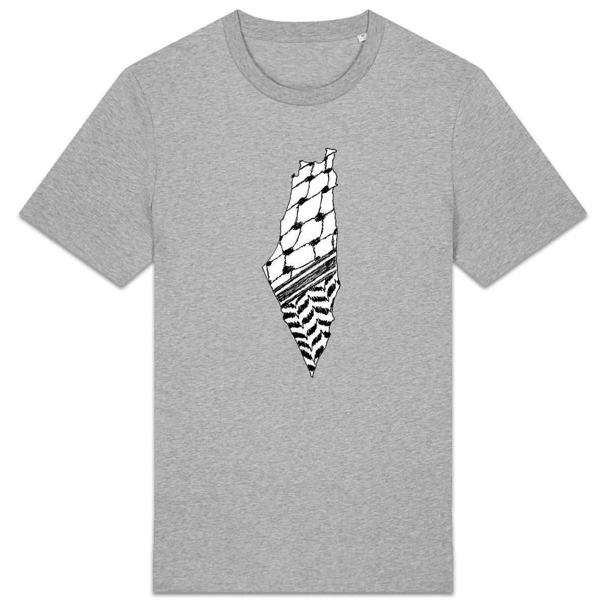 Kuffyah Map Dead Sea Shirt - Image