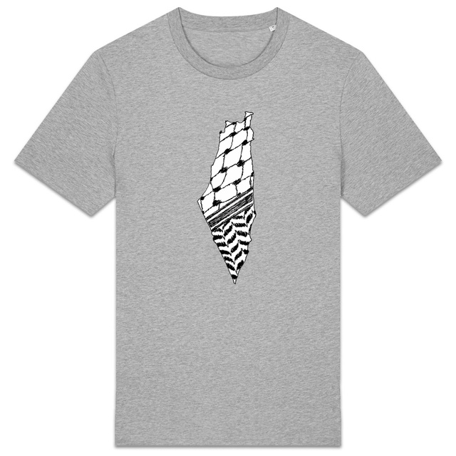 Kuffyah Map Dead Sea Shirt - Image