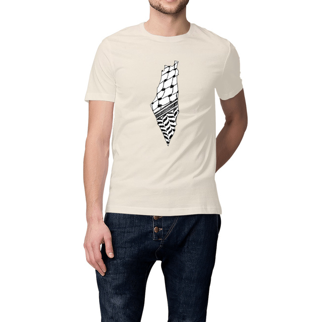 Kuffyah Map Dead Sea Shirt