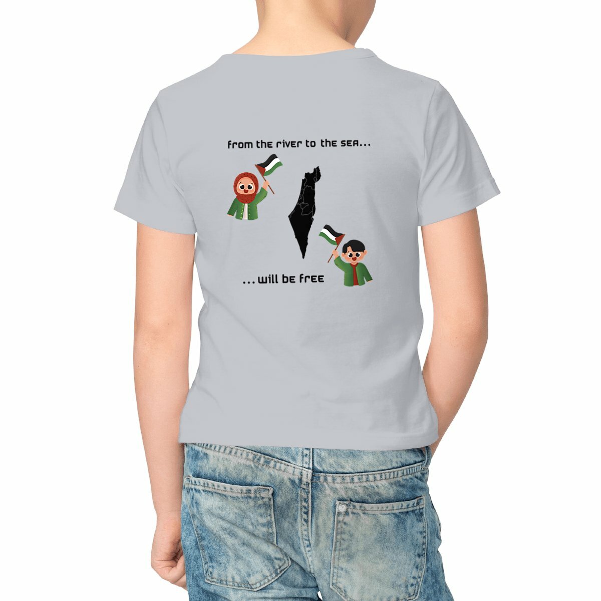 Kids Watermelon & Map Shirt