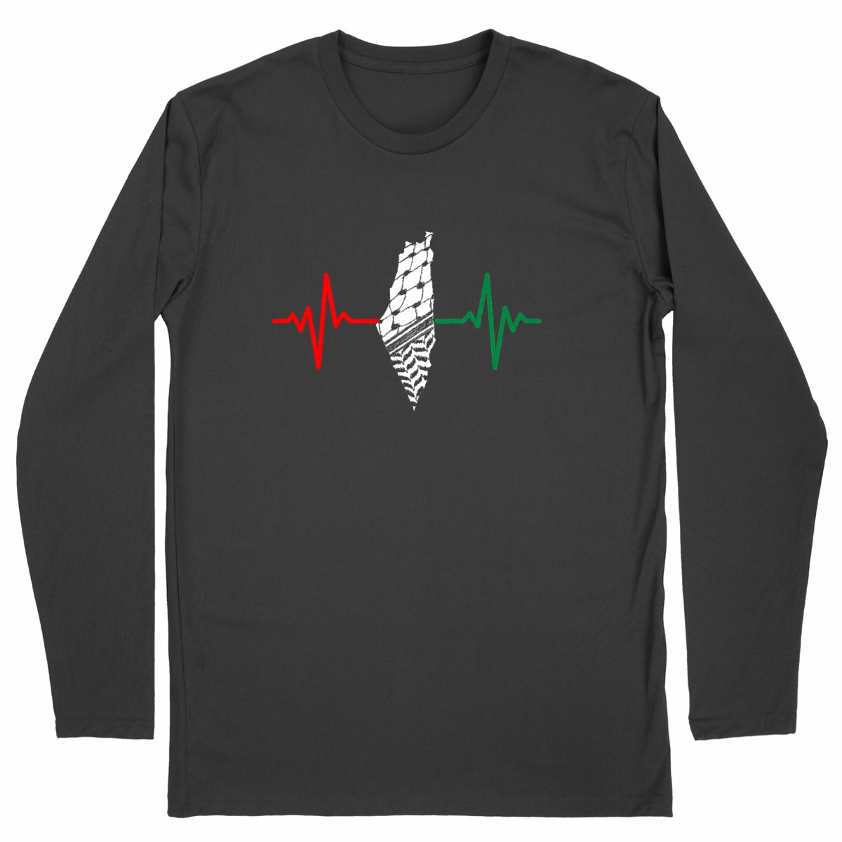 heartbeat and eagle longsleeve - Image