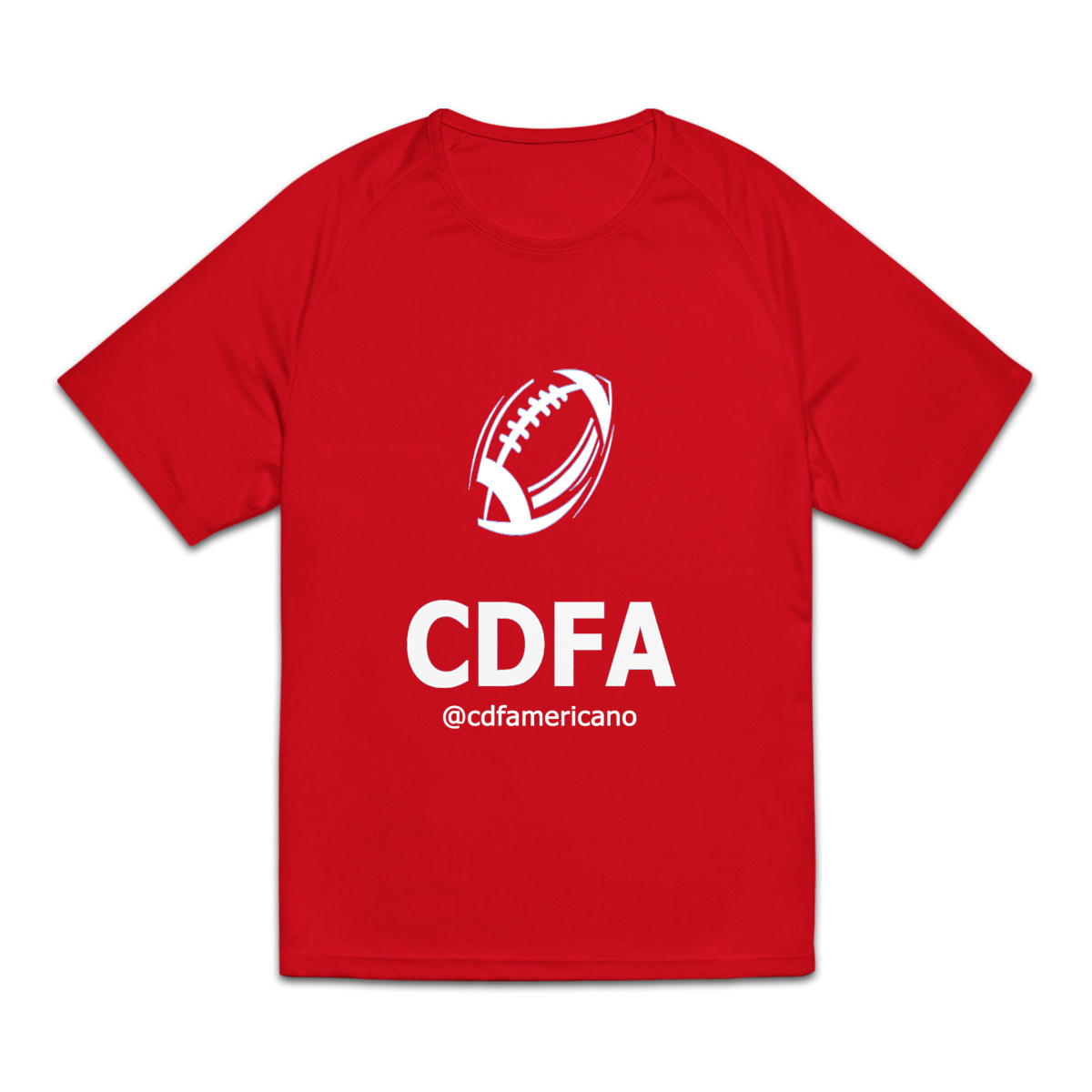 CDFA Camiseta SPORT AZUL-ROJO-NEGRO