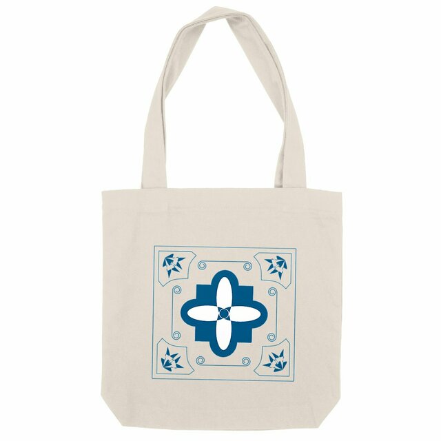 Image front "Lisboa" Tote Bag Noir ou Naturel Épais en Coton Recyclé 