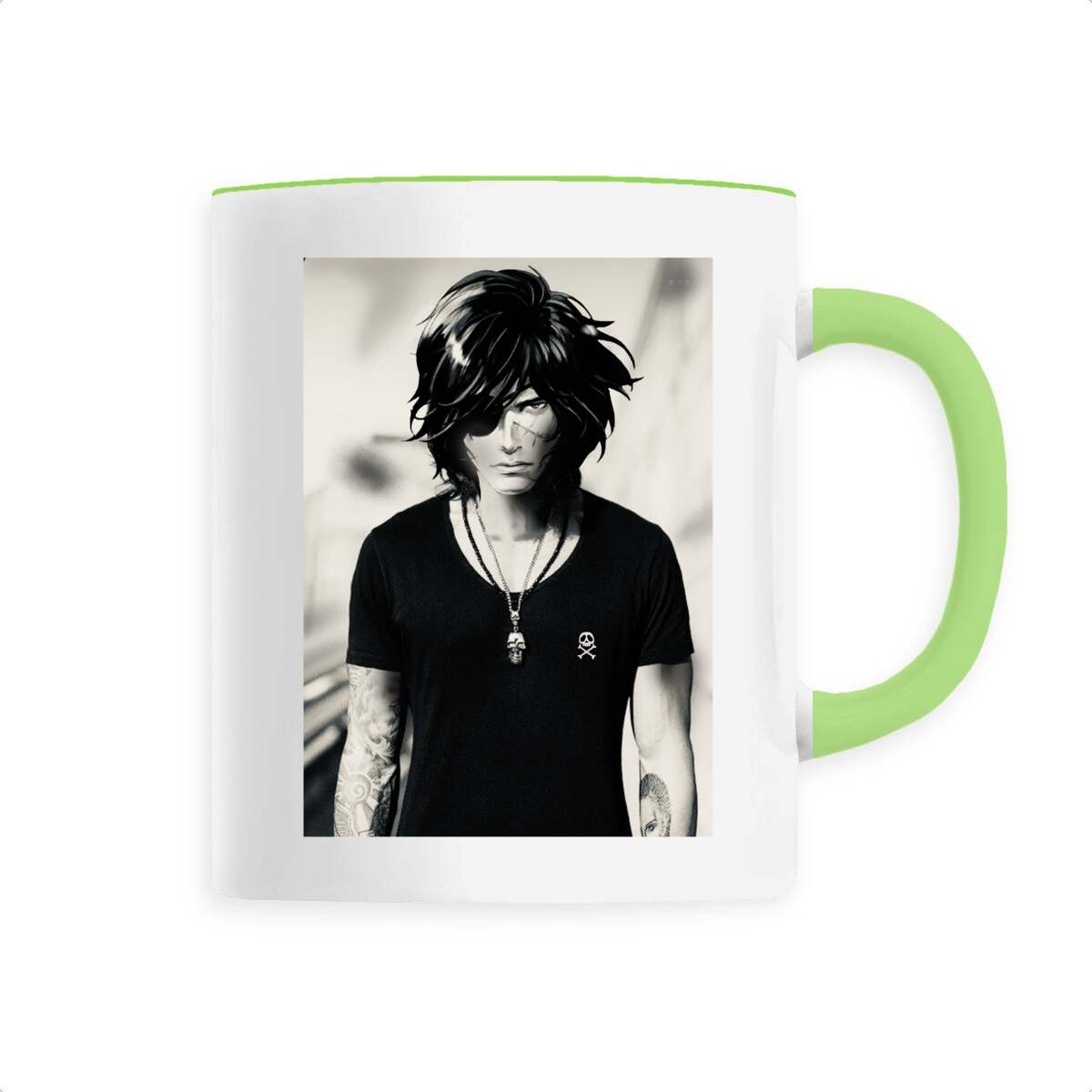 Image back mug Harlock