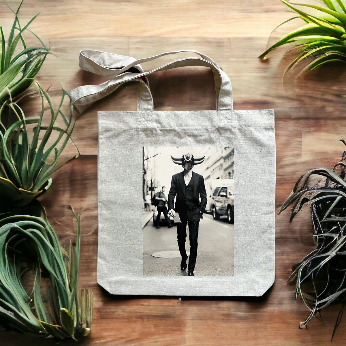 Image front tote bag Grendizer
