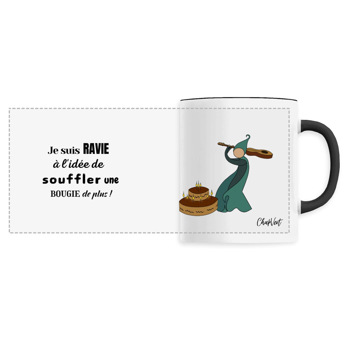 Image back Ze Birthday Mug - Femme