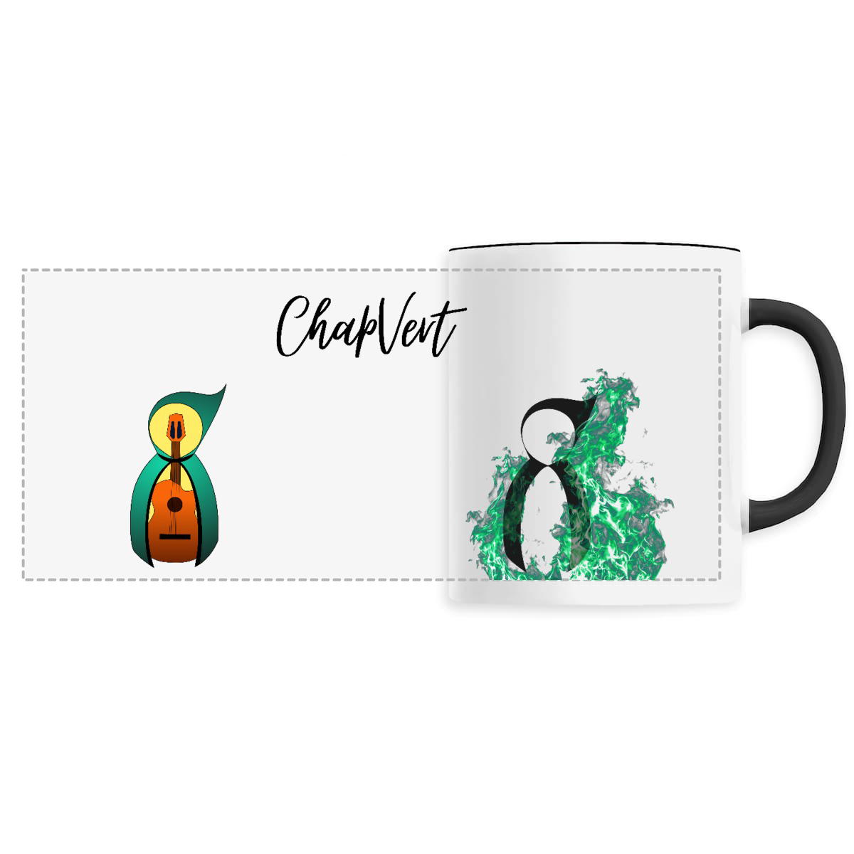 Image back Zi évolution Mug !