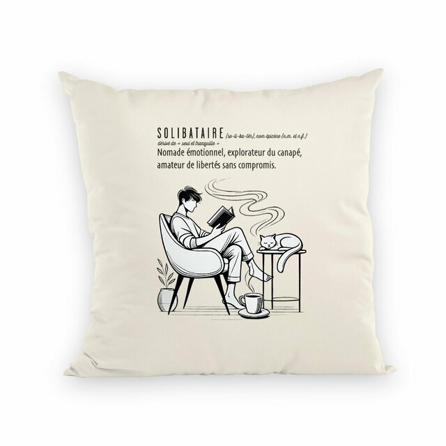 Image back Coussin pour canapé de Solibataire - homme