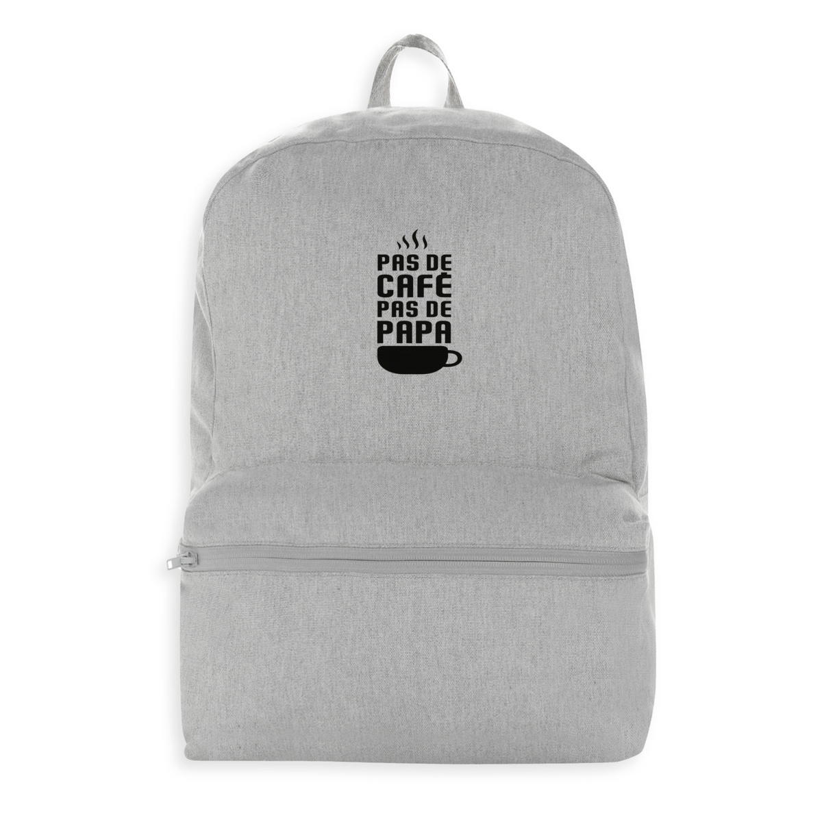 Sac : "Pas de café, pas de Papa"