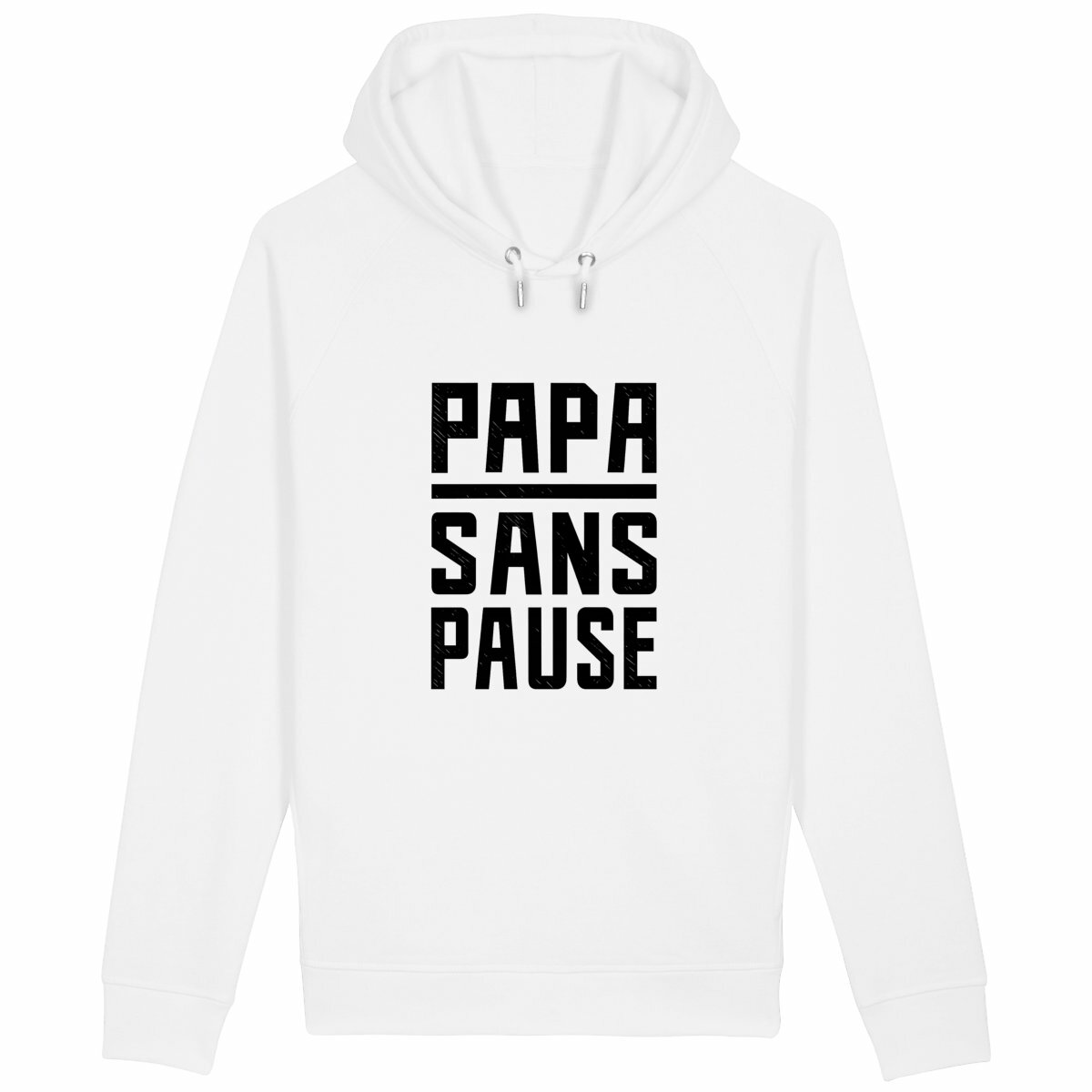 Sweat à Capuche : "Papa sans pause"