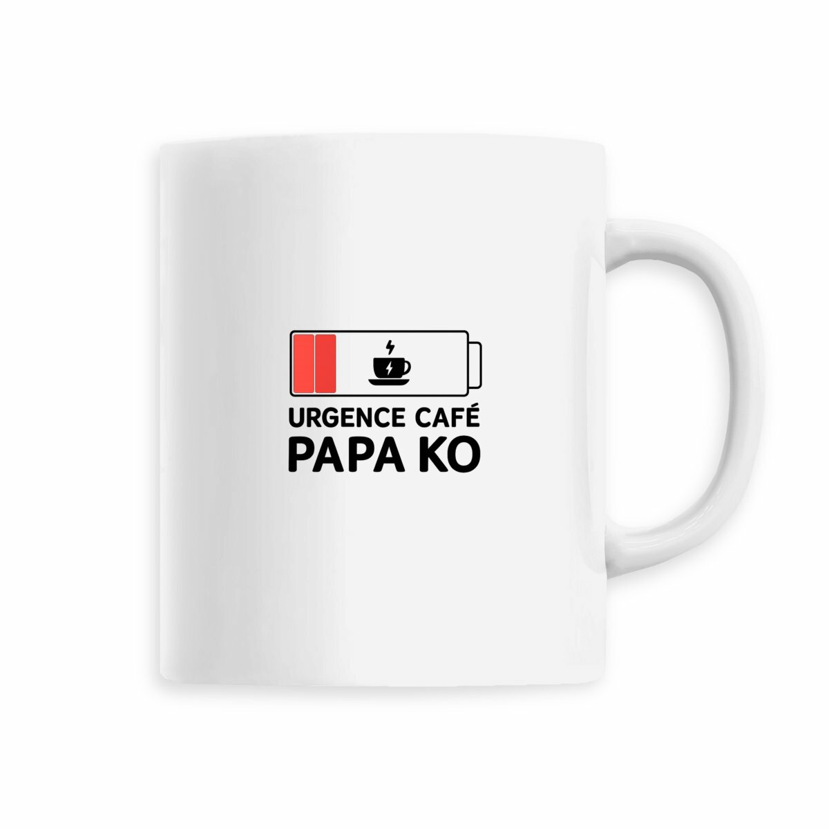 Mug : "Urgence Café Papa ko" - Image