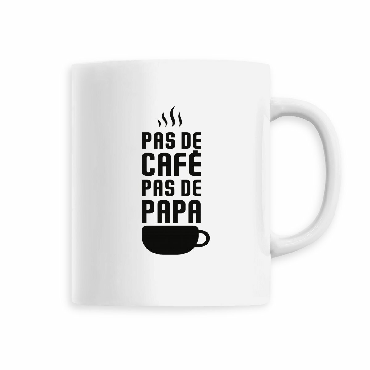 Mug : "Pas de café, pas de papa" - Image